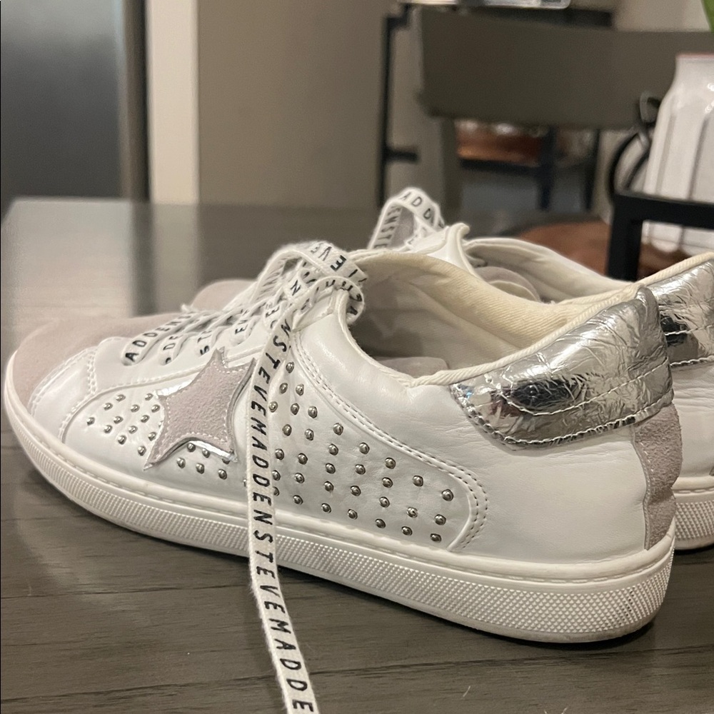 Steve Madden Studded Star Sneakers - Picture 3 of 3